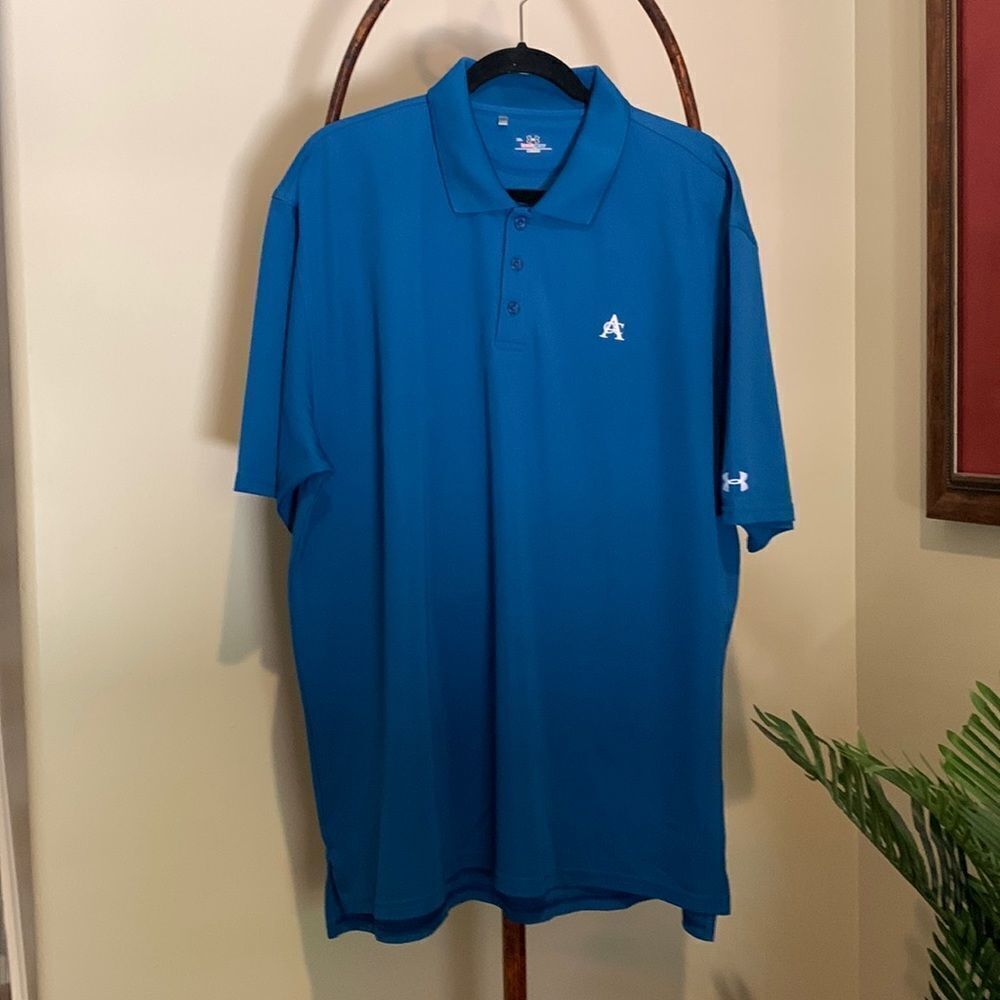 Under Armour Blue Polo